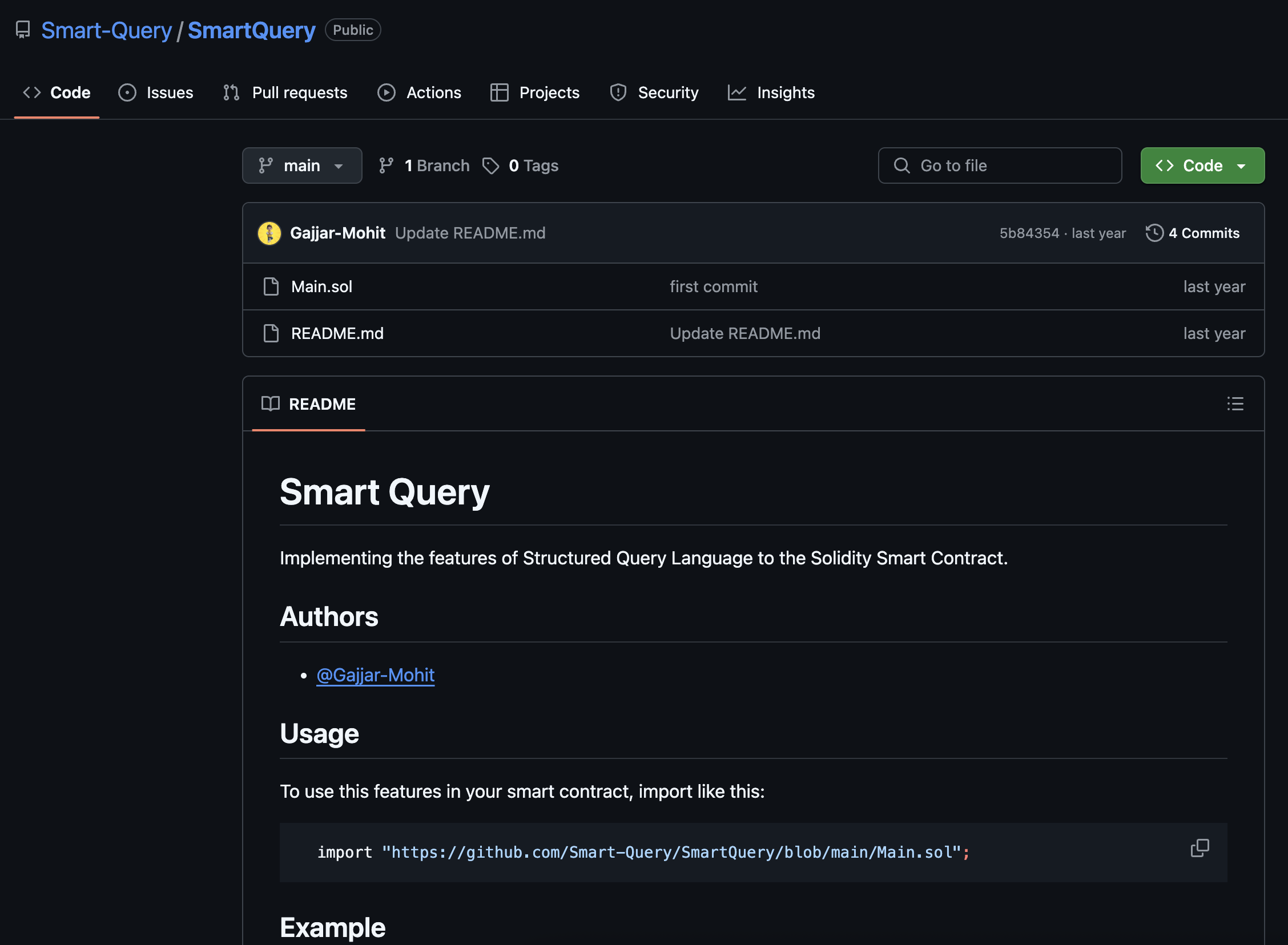 Smart Query